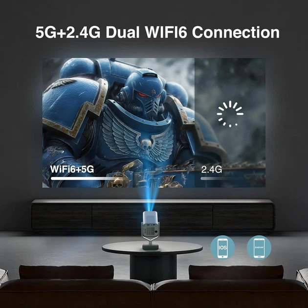 Проектор Akatuo AK-21 Full HD Wi-Fi Bluetooth (102252320) - Уценка - изображение 5