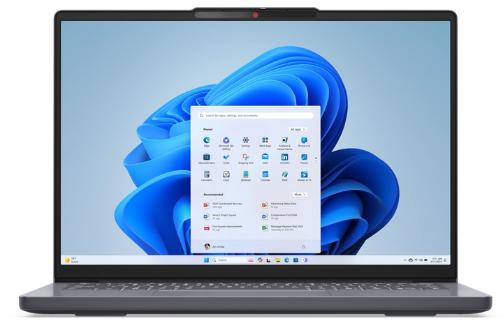 Ноутбук 14" Lenovo IdeaPad Slim 3 (14IRH10) Intel Core i5-13420H RAM 16GB SSD 512GB Windows 11 Алюминиевый корпус (UKR) (102262837) - Уценка - изображение 2