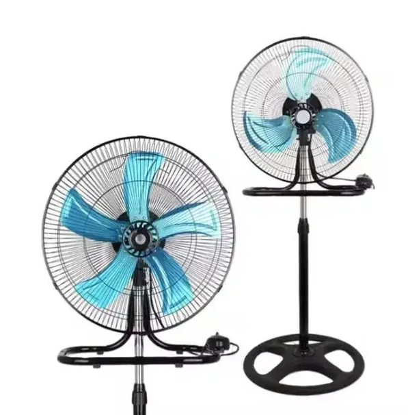 Вентилятор Alfarid Fan 18 дюймов 3в1 напольный настольный настенный 60 Вт 3 скорости черный - изображение 5