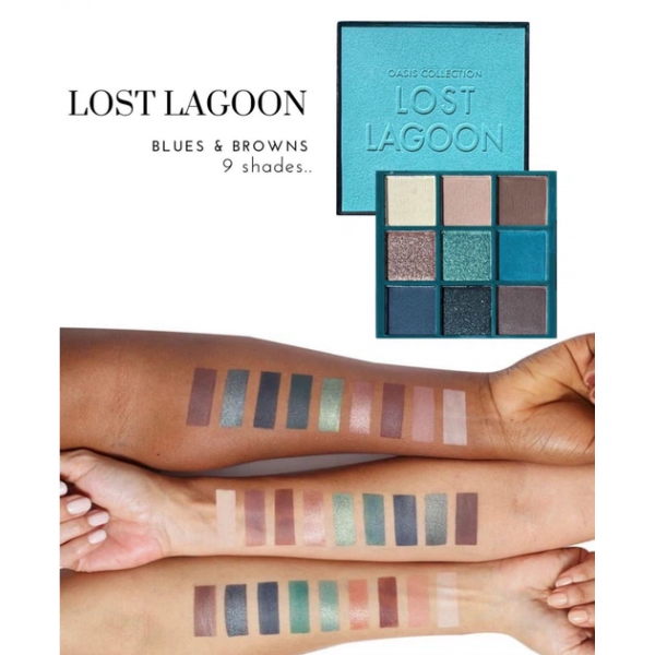 Тіні для повік Lost Lagoon Oasis Collection Farmasi 8,1 г (f1002145) - зображення 2