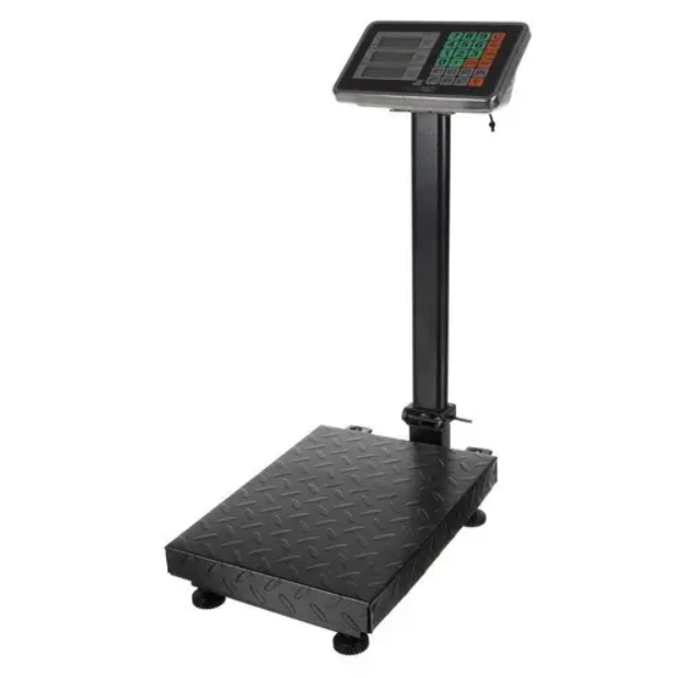 Электронные товарные весы 150 кг Malatec платформенные торговые весы с табло для магазина склада и торговли - изображение 3