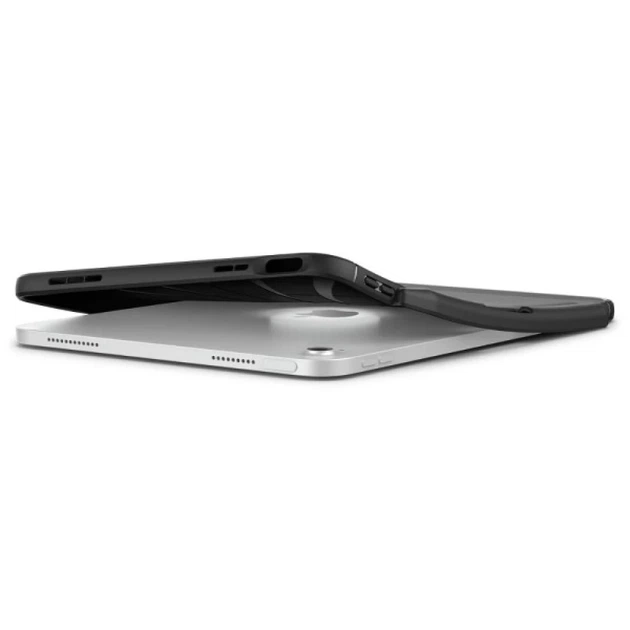 Чехол Spigen Rugged Armor для iPad 11 2025 11th Gen | 10.9 2022 10th Gen Matte Black (ACS05552) - изображение 9