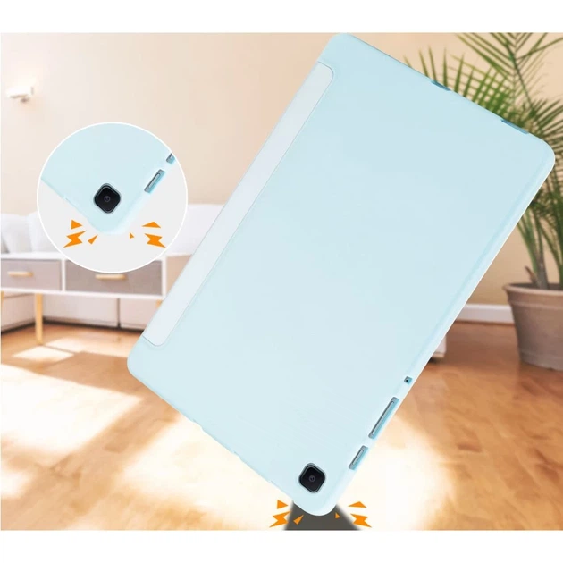 Чехол Tech-Protect Smart Case для Samsung Galaxy Tab S6 Lite 10.4 2020 | 2022 Sky Blue (9589046923241) - Фото 7 Чехол Tech-Protect Smart Case для Samsung Galaxy Tab S6 Lite 10.4 2020 | 2022 Sky Blue (9589046923241) - изображение 7
