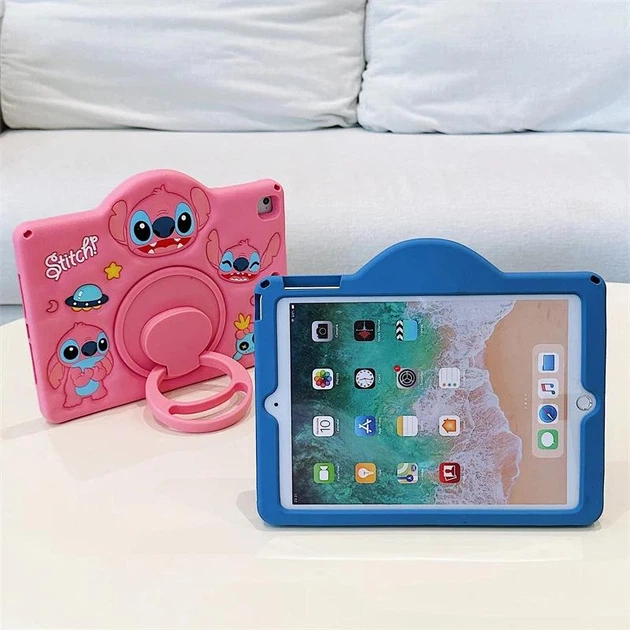 Чохол дитячий Silikon Power з підставкою та ремінцем Apple iPad Pro 11 (2021) Stitch blue - Фото 6 Чохол дитячий Silikon Power з підставкою та ремінцем Apple iPad Pro 11 (2021) Stitch blue - зображення 6