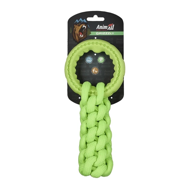 Игрушка для собак AnimAll GrizZzly Crossfit, 24 см, зеленый - Фото 1 Игрушка для собак AnimAll GrizZzly Crossfit, 24 см, зеленый - изображение 1