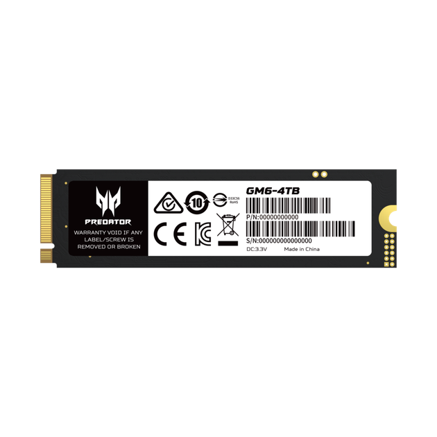 SSD M.2 накопичувач Acer Predator GM6 2TB (BL.9BWWR.134) - зображення 2