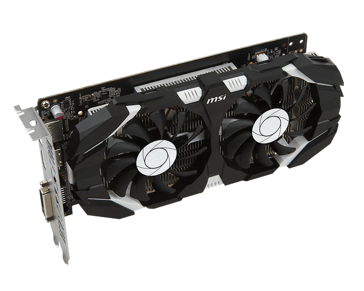 Видеокарта GeForce GTX 1050 2GB MSI GT OC (GTX 1050 2GT OC) Б/У - изображение 3