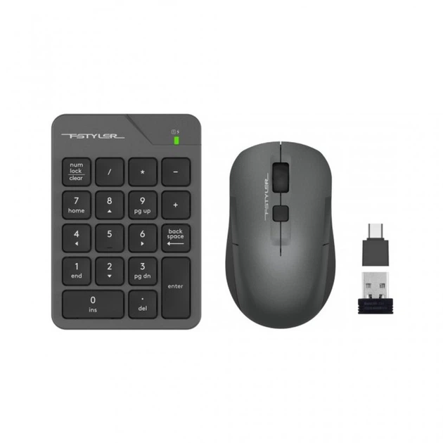 Комплект A4Tech FG1600C Air2 Wireless Grey (4711421998819) (23338) - Фото 1 Комплект A4Tech FG1600C Air2 Wireless Grey (4711421998819) (23338) - изображение 1