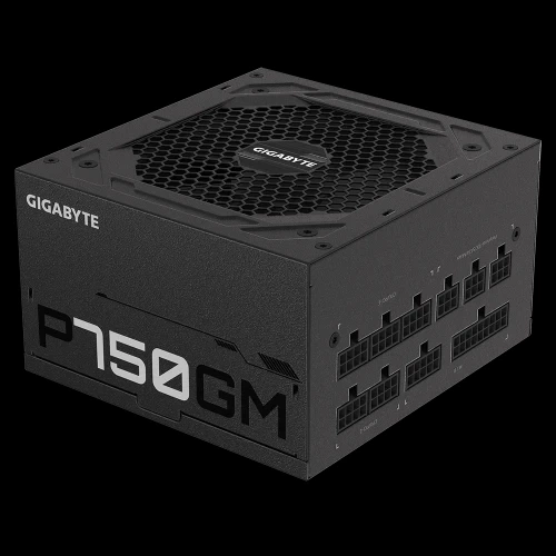 Блок живлення 750 Вт, P750GM, Black, модульний Gigabyte 000350104 - зображення 4