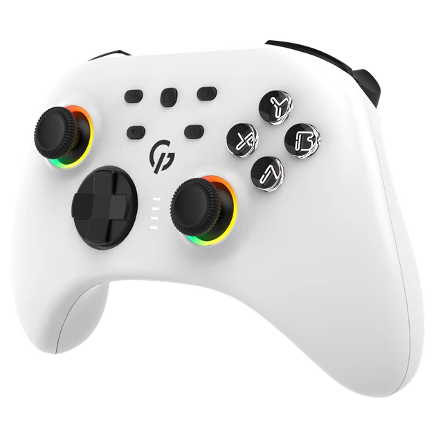 Геймпад GamePro GPX13W Беспроводной Bluetooth USB Type-C 14 кнопок 2 аналоговых стика Белый (GPX13W) - изображение 2