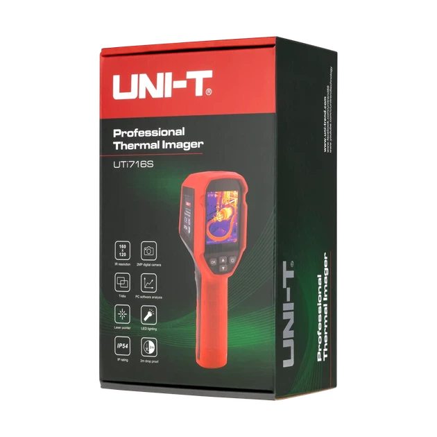 Камера термовизионная UNI-T UTi716S (MIE0504) - изображение 9
