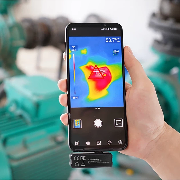 Тепловизионная камера UNI-T UTi120Mobile (MIE0473) - изображение 5