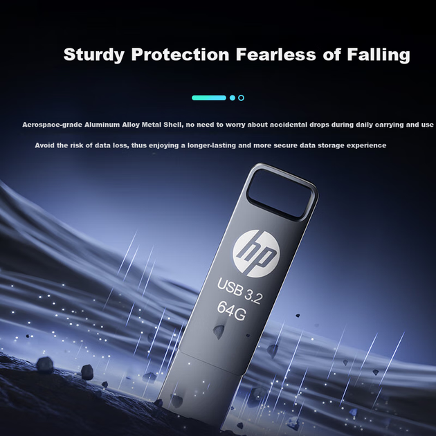 Флеш память USB HP 886C 32GB USB 3.2 Gen1 + Type-C Grey - Фото 3 Флеш память USB HP 886C 32GB USB 3.2 Gen1 + Type-C Grey - изображение 3