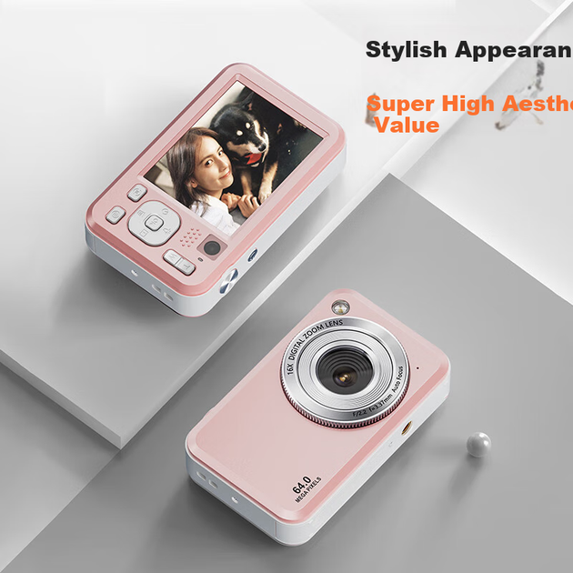 Фотоаппарат CAIZU Z1 Pink (100198199780) - изображение 4