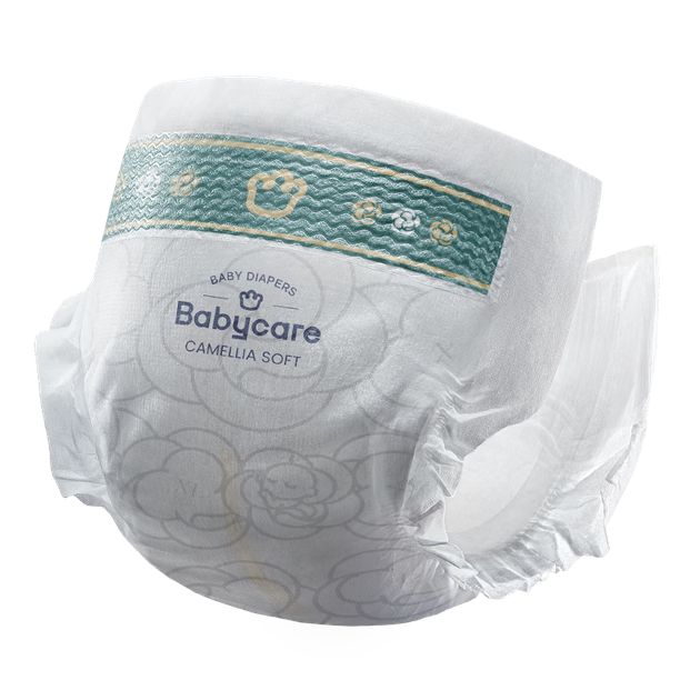Подгузники Babycare Jinshan Camellia размер NB, 2 упаковки по 46 шт, до 5 кг - изображение 4