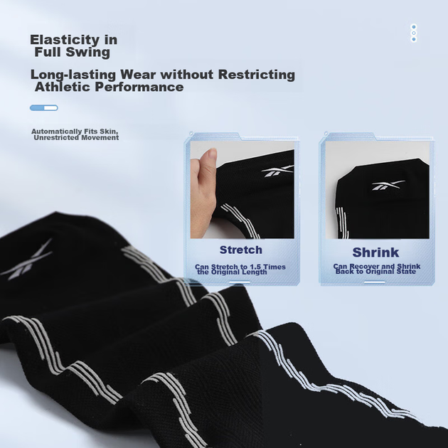 Компрессионные гетры Reebok спортивные для бега, баскетбола и футбола, унисекс - изображение 8