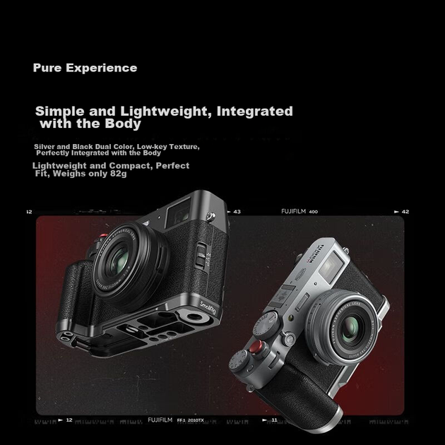 SmallRig 4557 Time Machine Series совместим с камерами Fujifilm X100VI, клетками для кроликов, беззеркальными камерами, винтажными расширительными рамками с полным покрытием и аксессуарами для фотосъемки. - изображение 5