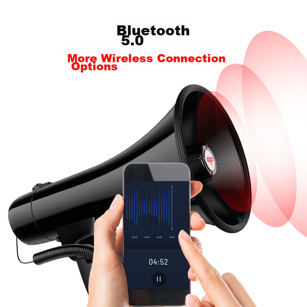 Мегафон Aiguozhe A58 беспроводной с Bluetooth, TF-картой и USB - изображение 10