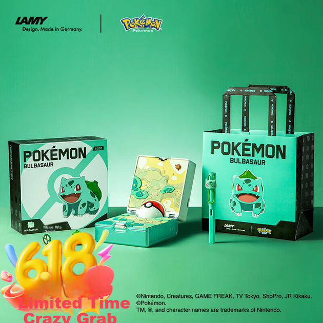 Ручка перьевая LAMY Safari Pokemon 0.7 мм в коробке - изображение 4