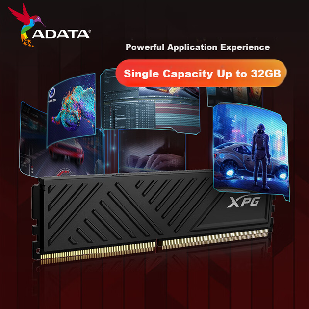 Оперативная память ADATA 16 ГБ DDR4 3200 для настольных компьютеров, XPG-Wilong D35 - изображение 7