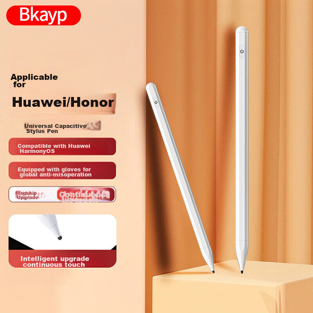 Стилус Bkayp, сумісний з Huawei, підходить для рукописного введення Huawei, ємнісний стилус, сенсорний екран для мобільних телефонів, планшетів, MatePad11/M6 Honor/iPad Xiaomi/Android - зображення 4