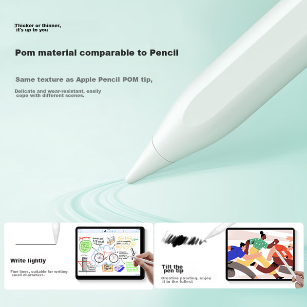 Стилус Snowkids для iPad, емкостный, аналог Apple Pencil 2-го поколения, для iPad 10.9, Air 4/5/6, Pro 2024 - изображение 10
