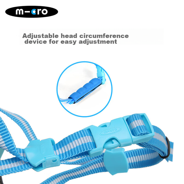 Шлем Micro Maiguo RW6 для роликов и велосипеда регулируемый, синий - Фото 10 Шлем Micro Maiguo RW6 для роликов и велосипеда регулируемый, синий - изображение 10