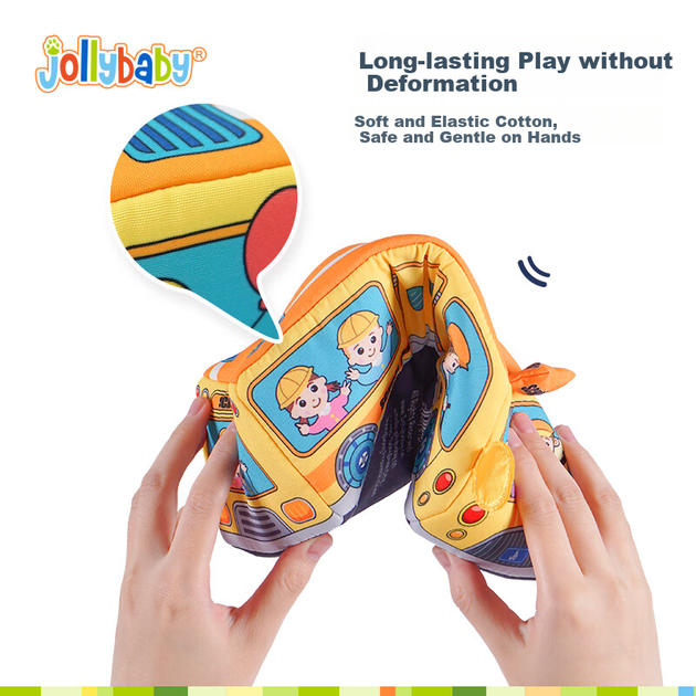 Іграшка Jollybaby «Серветки» розвивальна з нервущимися аркушами для 0-1 року - Фото 6 Іграшка Jollybaby «Серветки» розвивальна з нервущимися аркушами для 0-1 року - зображення 6