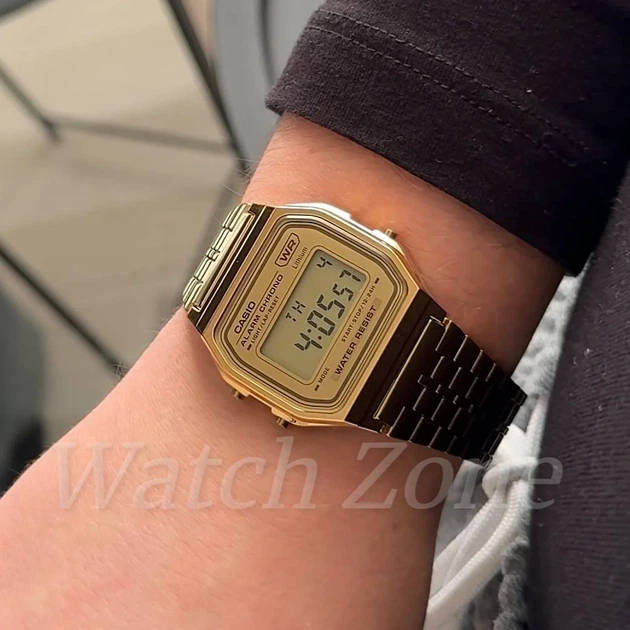 Часы CASIO VINTAGE A158WETG-9A - Фото 2 Часы CASIO VINTAGE A158WETG-9A - изображение 2