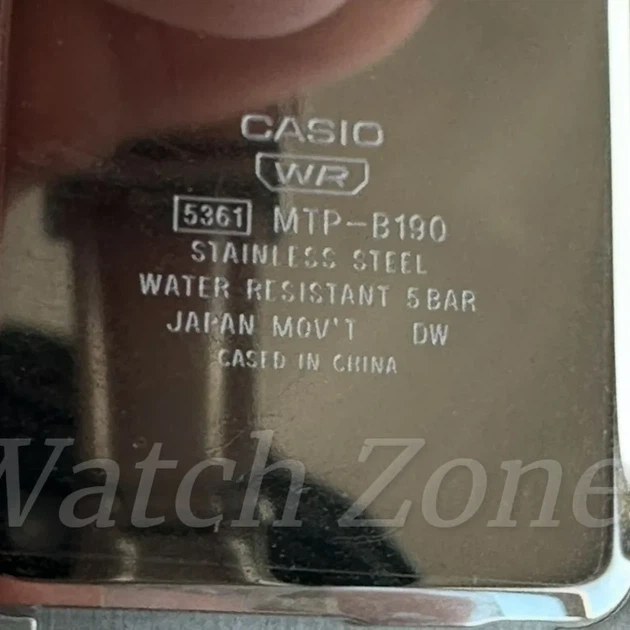Мужские часы CASIO MTP-B190D-7B - изображение 10