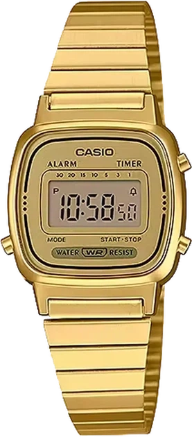 Годинник CASIO VINTAGE LA670WGA-9D - Фото 1 Годинник CASIO VINTAGE LA670WGA-9D - зображення 1