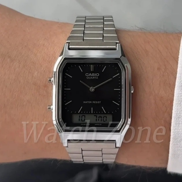 Годинник CASIO VINTAGE AQ-230A-1D - зображення 5