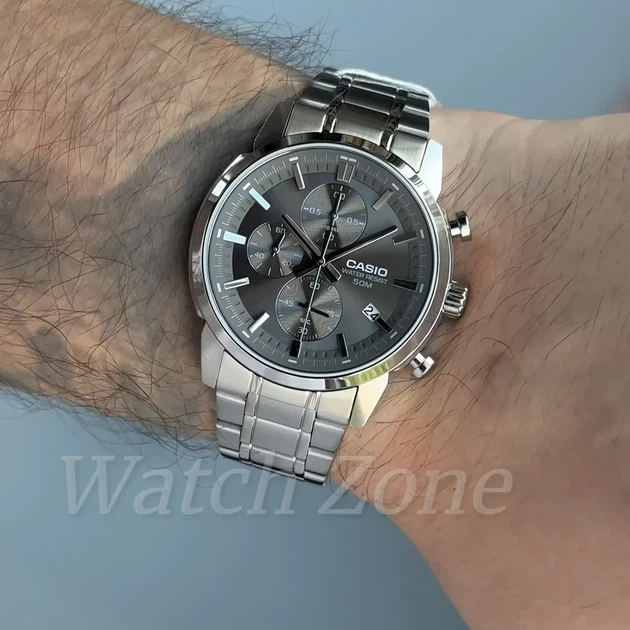 Чоловічий годинник CASIO MTP-E510D-8A - зображення 3