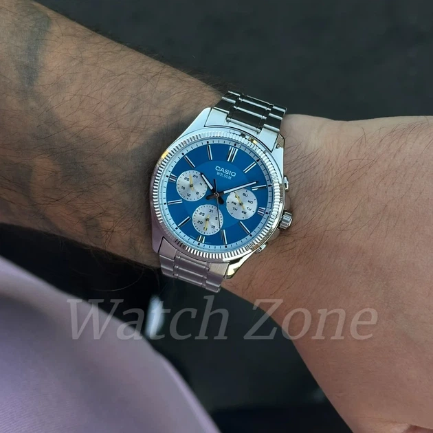 Чоловічий годинник CASIO MTP-1375D-2A1 - зображення 5