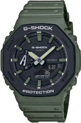 Чоловічий годинник CASIO G-SHOCK GA-2110SU-3A - Фото 1 Чоловічий годинник CASIO G-SHOCK GA-2110SU-3A - зображення 1