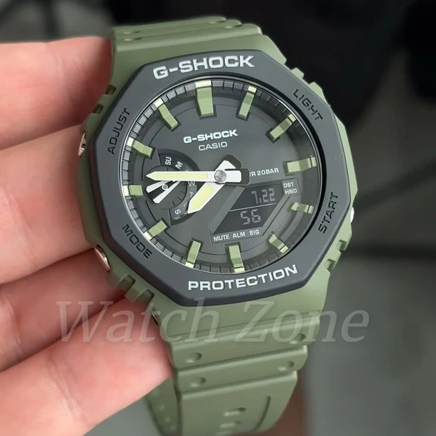 Чоловічий годинник CASIO G-SHOCK GA-2110SU-3A - Фото 2 Чоловічий годинник CASIO G-SHOCK GA-2110SU-3A - зображення 2