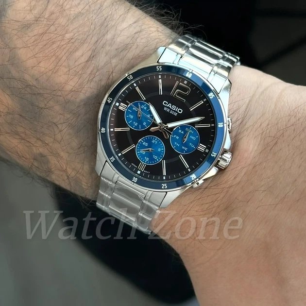 Чоловічий годинник CASIO MTP-1374D-2A - зображення 10