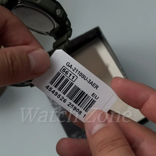 Чоловічий годинник CASIO G-SHOCK GA-2110SU-3A - Фото 10 Чоловічий годинник CASIO G-SHOCK GA-2110SU-3A - зображення 10