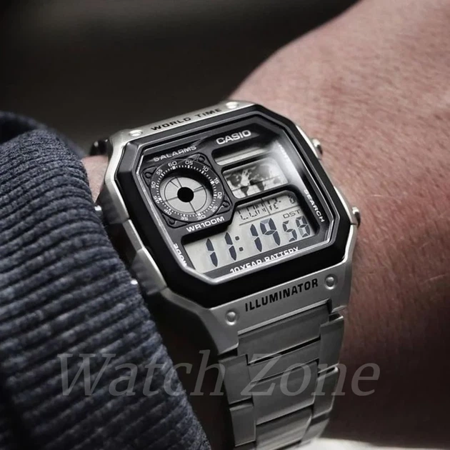 Чоловічий годинник CASIO AE-1200WHD-1A - зображення 5