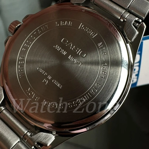 Чоловічий годинник CASIO MTP-1381D-1A - зображення 6