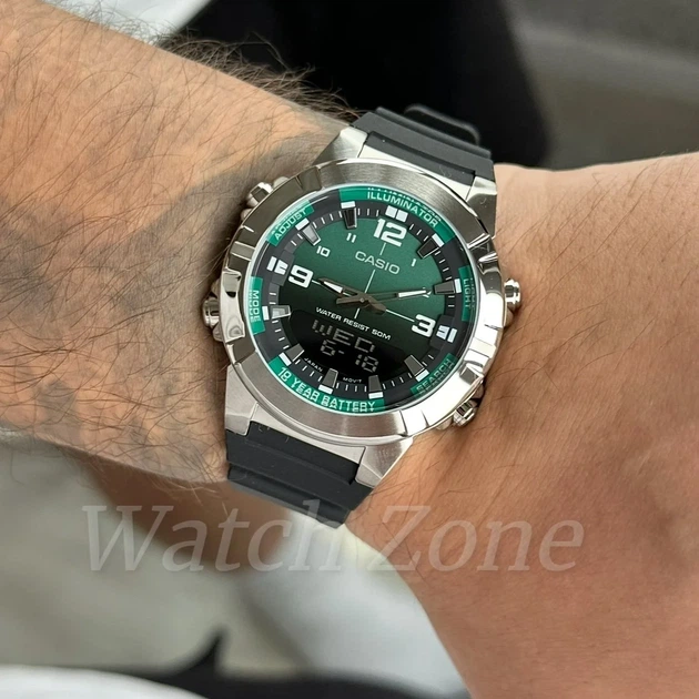 Мужские часы CASIO AMW-870A-3A - изображение 8