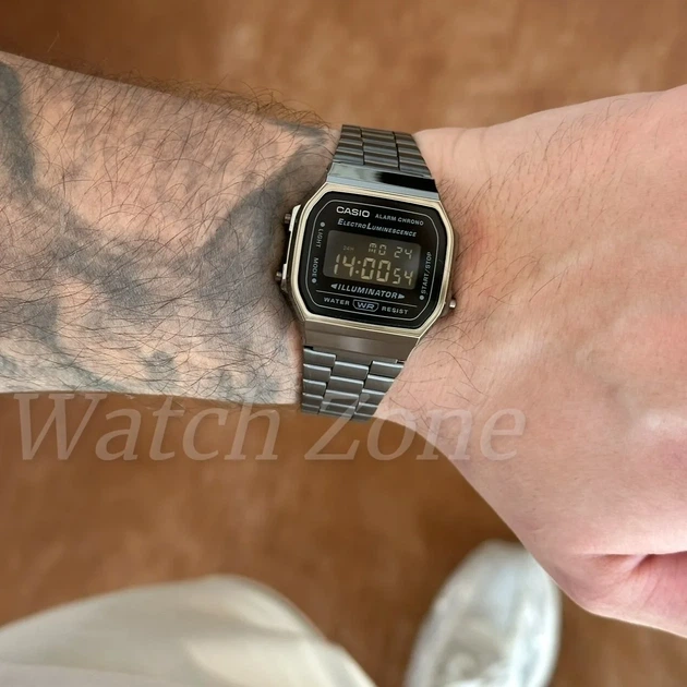 Часы CASIO VINTAGE A168WEGG-1B - изображение 4