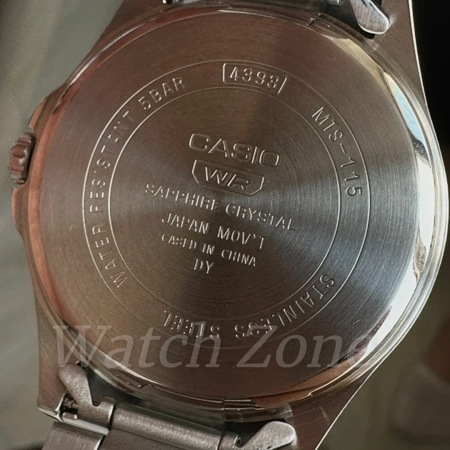 Мужские часы CASIO MTS-115D-7A - изображение 7