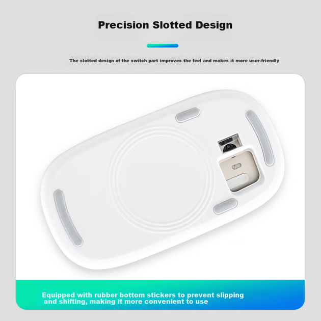 Подставка Mryc для Apple Magic Mouse с беспроводной зарядкой эргономичная, черная - Фото 5 Подставка Mryc для Apple Magic Mouse с беспроводной зарядкой эргономичная, черная - изображение 5