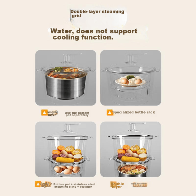 Блендер Westinghouse WSC12D01 многофункциональный с нагревом, программируемый, для соевого молока - изображение 5