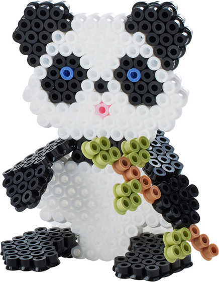 Mozaika Hama Midi Panda 3D 2500 elementów 32586 (0028178032586) - Zdjęcie 2 Mozaika Hama Midi Panda 3D 2500 elementów 32586 (0028178032586) - obraz 2
