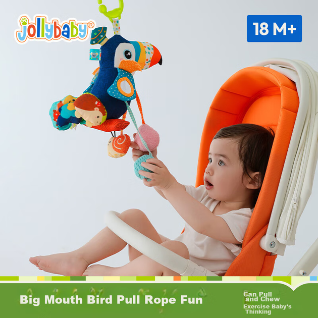 Подвеска Jollybaby на коляску и кроватку развивающая для детей 0-1 года - Фото 4 Подвеска Jollybaby на коляску и кроватку развивающая для детей 0-1 года - изображение 4