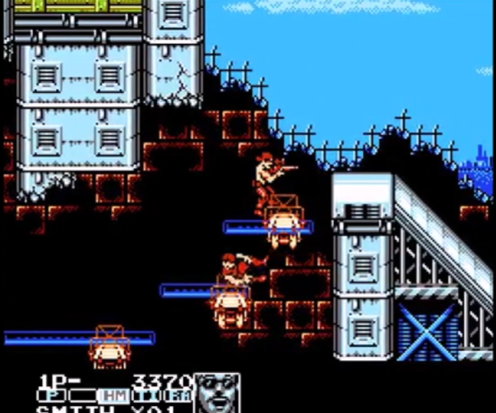 Игра RMC Famicom Dendy Contra Force 90х TV Game Английская Версия Только Картридж Б/У - изображение 7