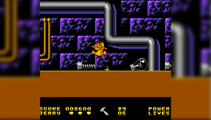 Сборник Игр RMC Famicom Dendy 4 in 1 NT8042 Tom & Jerry, Jungle Book, Ninja Cat, Chip & Dale 1 90х TV Game Английская Версия Только Картридж Б/У - изображение 2