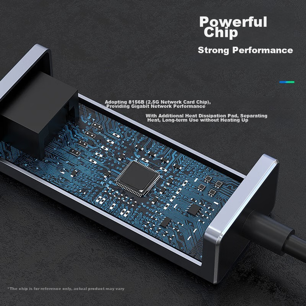Сетевой адаптер Biaze KZ14 / USB Type-C / 2.5 Гбит/с Ethernet - изображение 4
